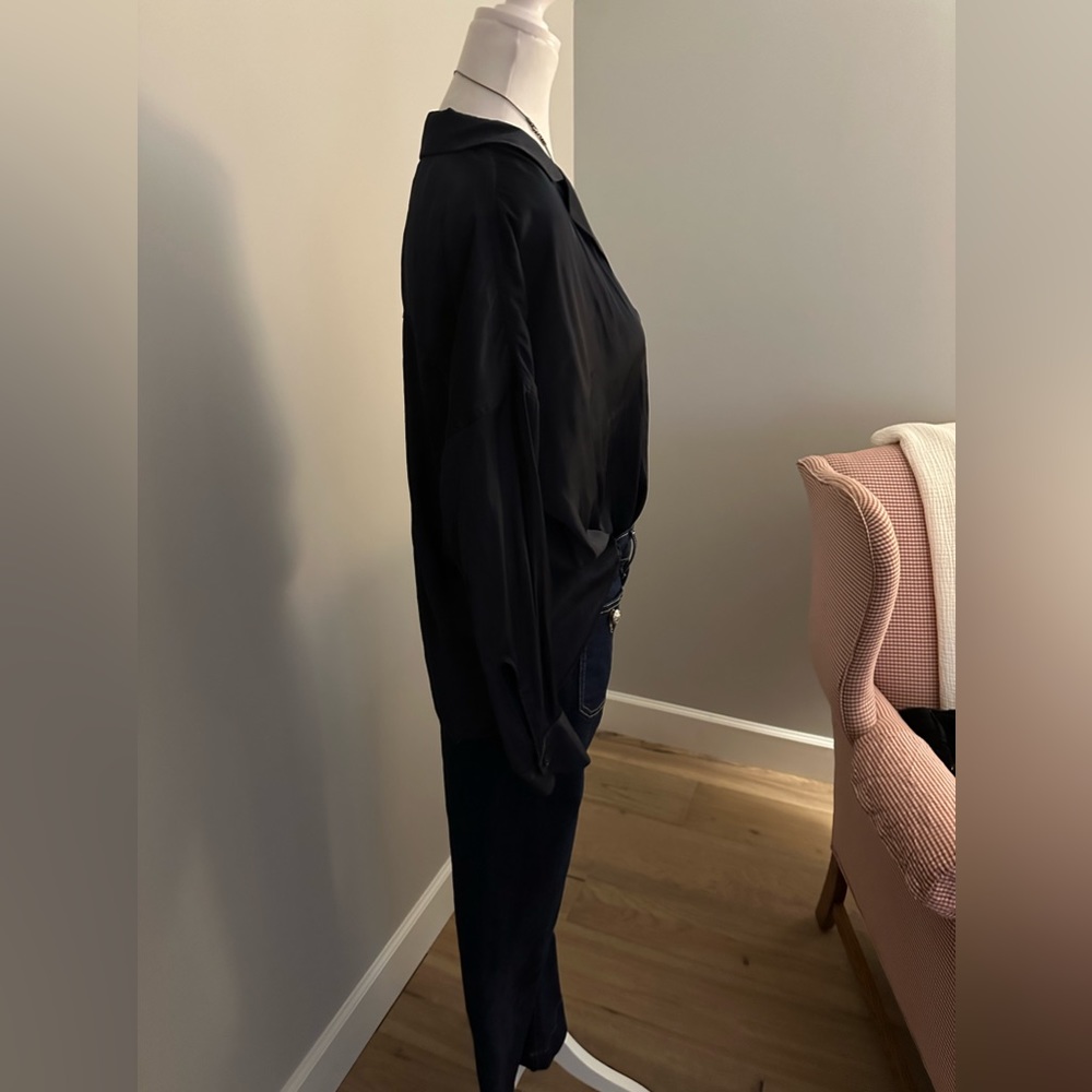 Zadig and Voltaire Tamy Satin blouse. - Picture 7 of 10